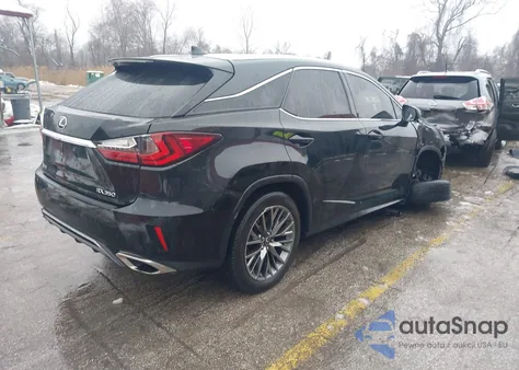 2019 Lexus Rx 350 F Sport из США, поврежденный, VIN 2T2BZMCAXKC173894